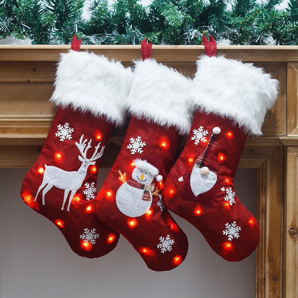 Lysande Julstrumpa
