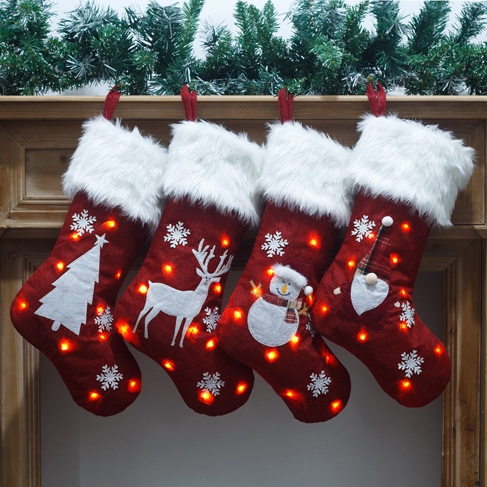 Lysande Julstrumpa