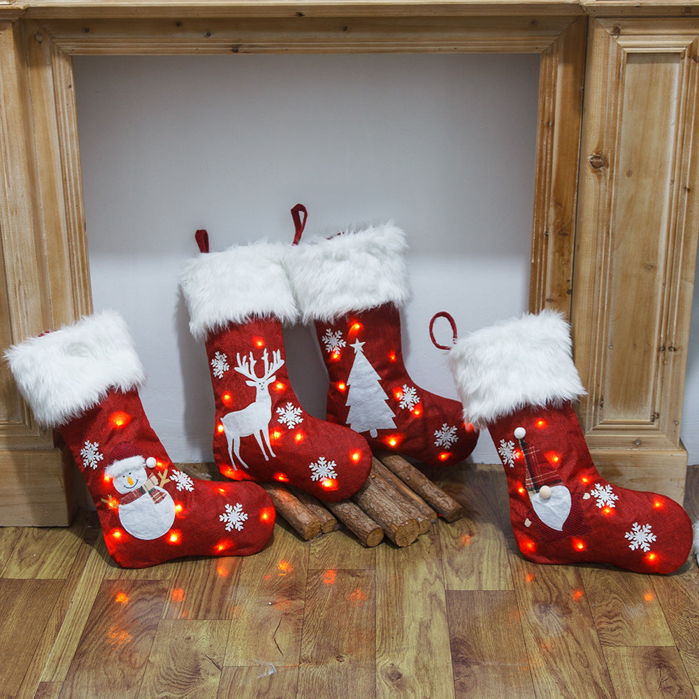 Lysande Julstrumpa